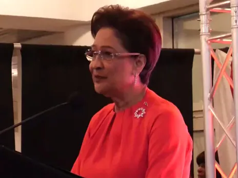 Kamla Persad-Bissessar, Prime Minister of Trinidad and Tobago (Photo/ ANI)