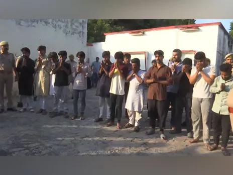 Detained accused in police custody (Photo/ANI)