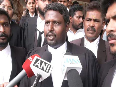 TVK’s lawyer Manikandan (File Photo/ANI)