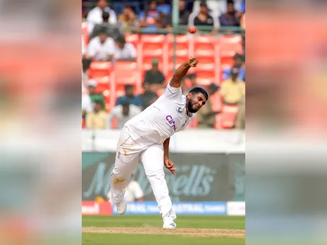 England's Rehan Ahmed in action. (Photo/ANI)