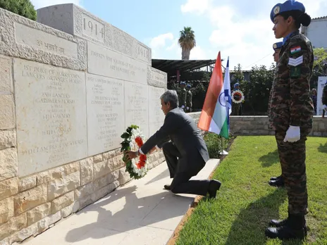 Annual commemoration ceremony marking the liberation of Haifa by Indian cavalry (Image/ANI)