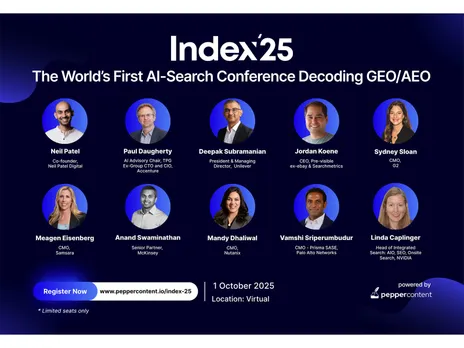 Global leaders from tech, marketing, and AI set to speak at Index’25, the world’s first AI-Search conference decoding GEO/AEO, powered by Pepper Content