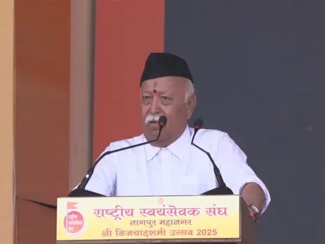 "Need to rely on Swadeshi", says RSS Chief Mohan Bhagwat, criticises Trump's Tariffs in Vijaydashmi speech