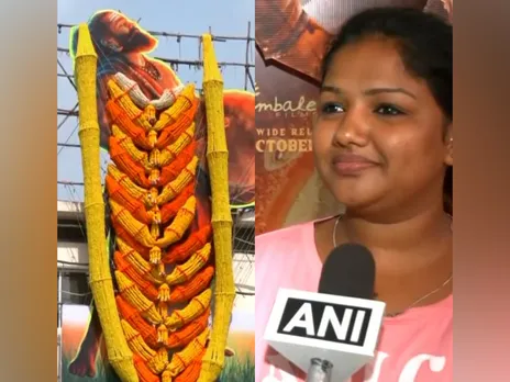 Fans throng theatres for 'Kantara Chapter 1' (Photo/ANI)