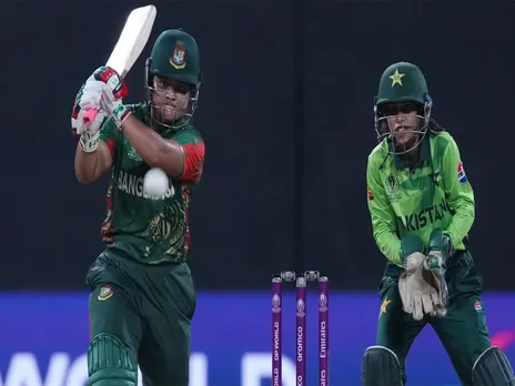 Rubya Haider in action (Photo: ICC)