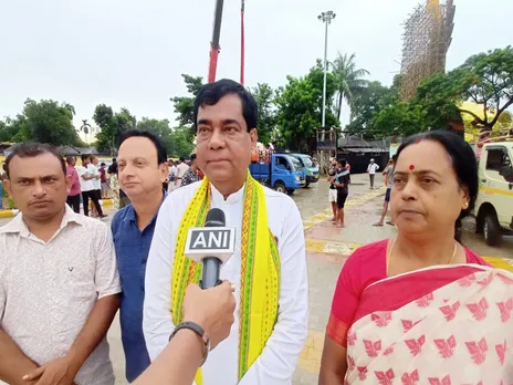 Agartala Municipal Corporation Mayor Dipak Majumder (Photo/ANI)