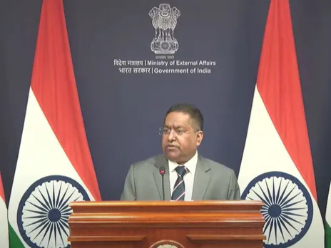 MEA Spokesperson Randhir Jaiswal (Photo/MEA YouTube)