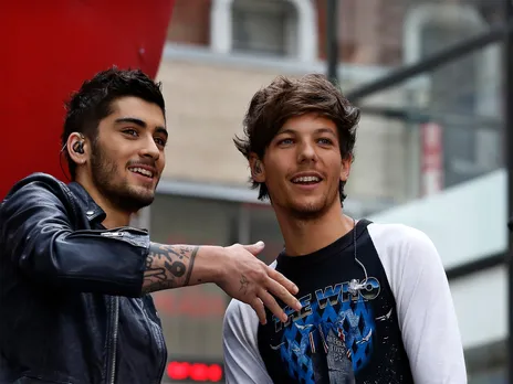 Zayn Malik, Louis Tomlinson (File photo: Reuters)