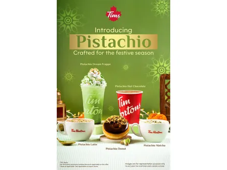 Tim Hortons® India Brings Pistachio to Your Festive Celebrations