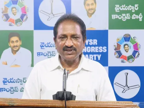 YSRCP SC Cell Working President Kommuuri Kanaka Rao. (Photo/ANI)