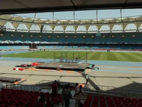 Jawaharlal Nehru Stadium. (File Photo: ANI)
