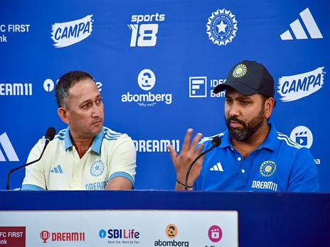 Ajit Agarkar and Rohit Sharma (Photo/ANI)