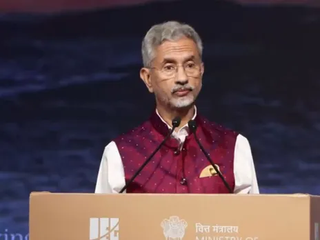 External Affairs Minister S Jaishankar speaking at 4th Kautilya Economic Conclave in New Delhi (Photo/ANI)