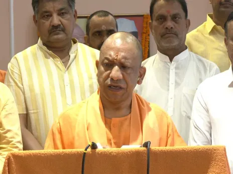 Uttar Pradesh Chief Minister Yogi Adityanath (File Photo/ANI)