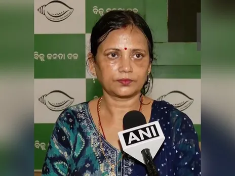 Biju Janata Dal (BJD) Rajya Sabha MP Sulata Deo (Photo/ANI)