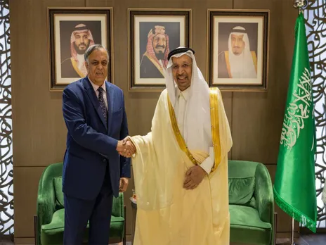 Meeting between Ambassador Suhel Ajaz Khan and Minister Khalid Al Falih (Photo/ X@MISA)