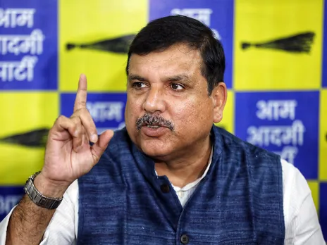 Aam Admi Party (AAP) leader Sanjay Singh. (Photo/ANI)