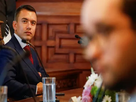 Ecuadorian President Daniel Noboa (File Photo/Reuters)