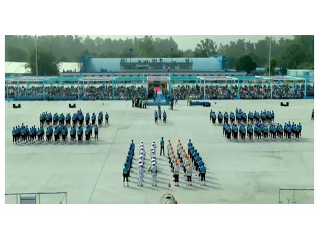 India’s air prowess on display at Hindon base (Photo/ANI/Indian Air Force)