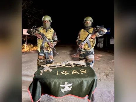 Assam Rifles recover weapons, ammunition in Saikumphai (Photo/Assam Rifles)