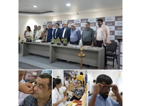 Massive Response to “Project Roshni – Vision for All”: 3,500 Screened, 4,000 Awaiting Eye Check-ups at Bharat Diamond Bourse