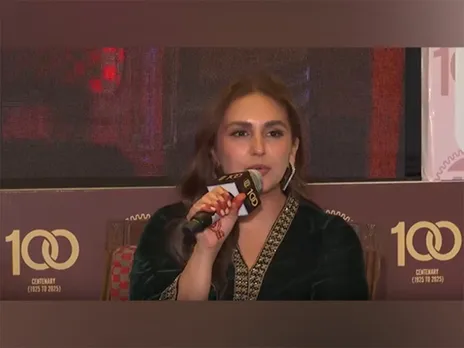 Actor Huma Qureshi (Image source: ANI)