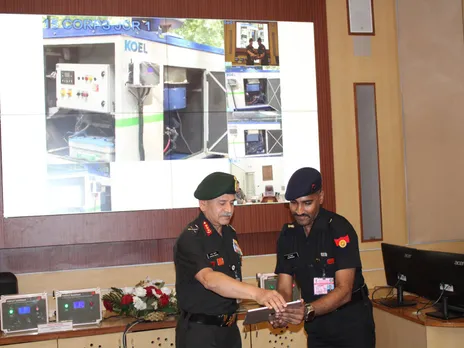 Major Rajprasad RS with COAS General Upendra Dwivedi (Photo@adgpi)