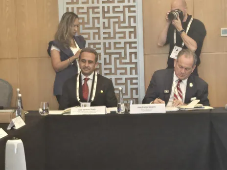 Union Minister of State for Environment, Forests, and Climate Change, and External Affairs Kirti Vardhan Singh  (Photo:X/@KVSinghMPGonda)