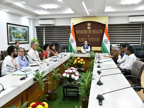 Union Health J P Nadda launches new initiatives for Tele MANAS App. (Photo/ANI)