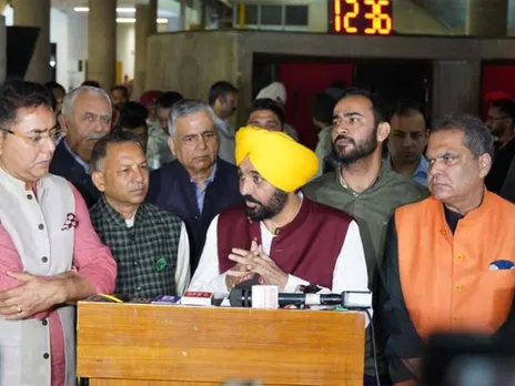 Punjab Chief Minister, Bhagwant Singh Mann (Photo/ANI)