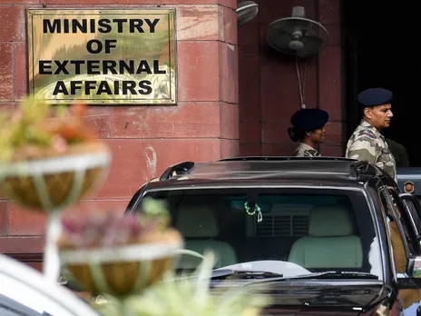 A view outside the Ministry of External Affairs (photo/ANI)