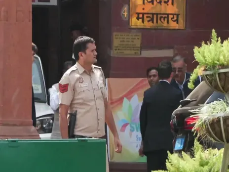 Sergio Gor arrives at Ministry of External Affairs (Photo/ANI)