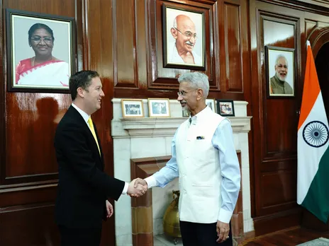 EAM S Jaishankar with US Ambassador to India Sergio Gor  (Photo:X/@DrSJaishankar)