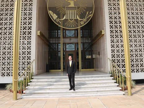 US Ambassador-designate Sergio Gor at US Embassy in Delhi (Photo/X@USAndIndia)