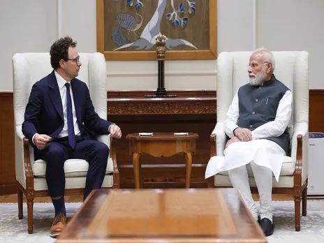 Prime Minister Narendra Modi meets Anthropic CEO, Dario Amodei (Photo/@DarioAmodei)