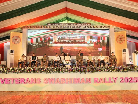 Veterans’ Swabhimaan Rally 2025. (Photo/ANI)