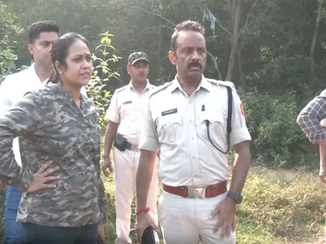 West Bengal Police at the site of the incident (Photo/ANI)