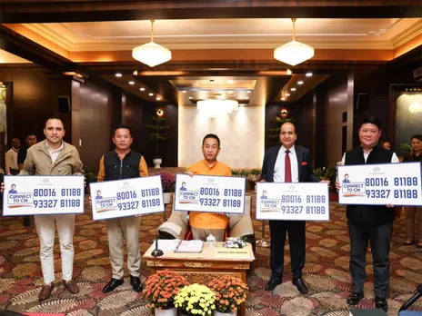 Sikkim CM Prem Singh Tamang launches ‘Connect to CM’ platform (Photo/ANI)