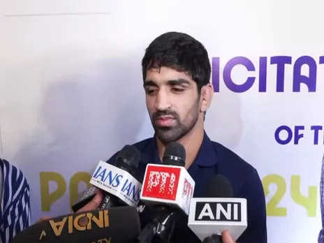 Aman Sehrawat, the Olympics 2024 medalist (Photo: ANI)