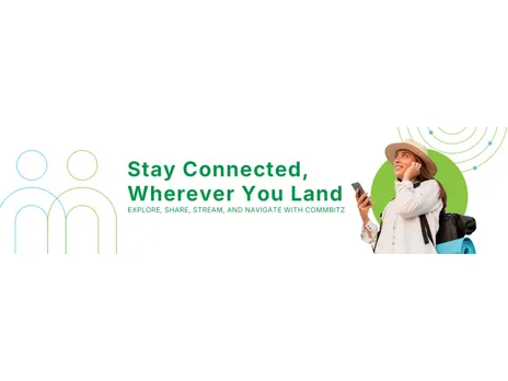 Commbitz is reshaping global connectivity with its cutting-edge eSIM technology, offering travelers a seamless and affordable communication experience across 190+ countries.