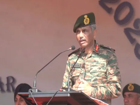 GOC-in-C of Western Command Lt Gen Manoj Katiyar (Photo/ANI)