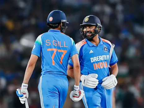 Shubman Gill and Rohit Sharma (Photo: ANI)