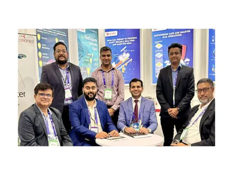 MoU signed between Skylark Drones and Sensonic at IREE 2025 on October 15th