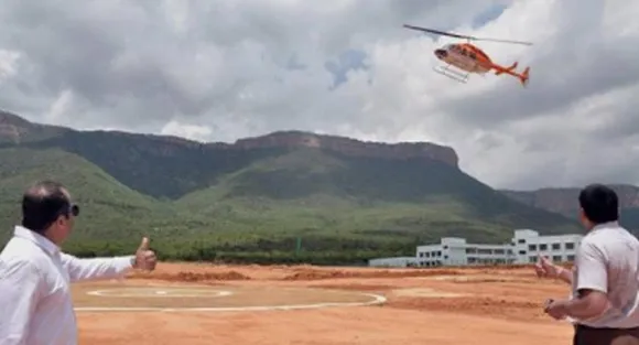 Goa tourism corp starts commercial ops of helicopter joy rides 