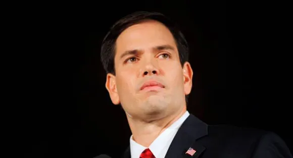 Rival Republican presidential candidates attack Rubio