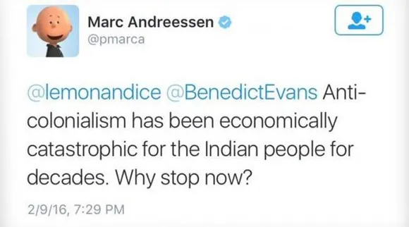 Indians should have embraced colonialism! Facebook board member trolled, deletes tweet