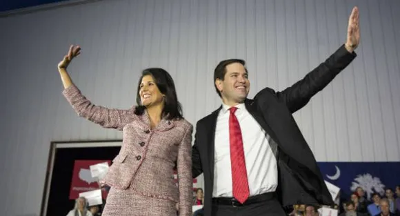 US Presidential elections 2016: Nikki Haley backs Marco Rubio