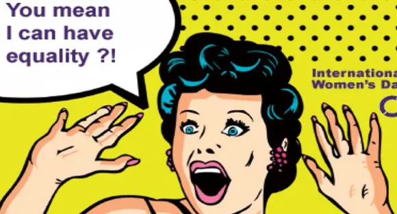 Women break-free else patriarchal society will always 'favour' you! Happy International Women's Day