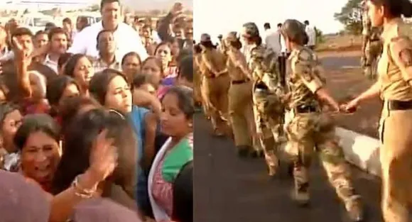 Women head to Trimbakeshwar temple to break ban, detained