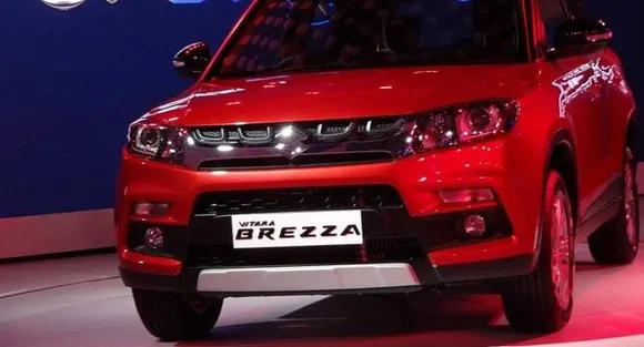Maruti shares rev up 2.5 pc on compact SUV launch